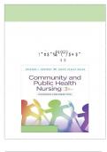 Test Bank For Community and Public Health Nursing&semi; Evidence For Practice 3rd Edition