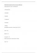 NSB 236 Week 4 Questions with Correct Answers 100&percnt; Solved