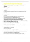 NSB 236 week 1 Questions with Correct Answers Latest Update 2025 Rated 100&percnt;