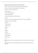 NSB 236 Cancer Exam Questions with Correct Answers 100&percnt; Solved