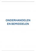 Samenvatting voor test 3 onderhandelen en bemiddelen