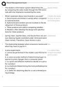RETAIL MANAGEMENT EXAM 35 REAL EXAM ACCURATE QUESTIONS WITH 100&percnt; RATED CORRECT ANSWERS EXPERT VERIFIED GET IT A&plus; 2025 LATEST UPDATED