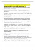 PLAYGROUND SAFETY INSPECTOR CERTIFICATION 2025 QUESTIONS WITH SOLUTIONS GUARANTEE A&plus;