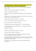 PLAYGROUND SAFETY INSPECTOR CERTIFICATION ACTUAL TEST 2025 QUESTIONS WITH SOLUTIONS GUARANTEE A&plus;