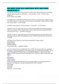 SDS NBRC EXAM 2025 QUESTIONS WITH SOLUTIONS GUARANTEE A&plus;
