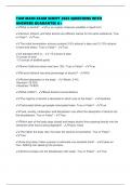 TAM MAIN EXAM SCRIPT 2025 QUESTIONS WITH ANSWERS GUARANTEE A&plus;