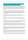 VIRGINIA STATE INSPECTION EXAM STUDY GUIDE 2025 QUESTIONS WITH SOLUTIONS GUARANTEE A&plus;