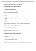 HSAN Exam Questions with Correct Answers Latest Update 2025