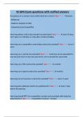 NJ QPA Exam questions with verified answers&period;