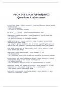 PSCH 242 EXAM 3 &lbrack;Final&rsqb; &lpar;UIC&rpar; Questions And Answers