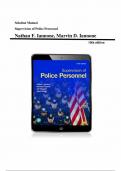 Solutions for Supervision of Police Personnel&comma; 10th edition by Nathan F&period; Iannone&comma; Chapter 1-15
