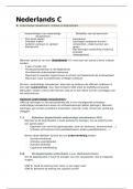 Samenvatting 'Nederlands C'