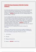 AHIP FWA Exam Questions With100&percnt; Verified  Answers &vert;