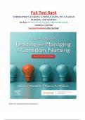 Test Bank For Yoder-Wise&rsquo;s Leading And Managing In Canadian Nursing&comma; 2nd Edition&comma; Patricia S&period; Yoder-Wise&comma; Janice Waddell&comma; Nancy Walton