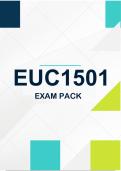 EUC1501 EXAM PACK 2026