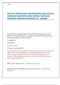 NUR 631 PATHO FINAL EXAM NEWEST 2025 ACTUAL  EXAM 300 QUESTIONS AND CORRECT DETAILED  ANSWERS &lpar;VERIFIED ANSWERS&rpar; &vert;A&plus; GRADED 