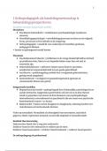 Behandeling en Interventie hoorcolleges