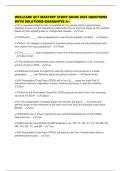 WELLCARE ACT MASTERY STUDY GUIDE 2025 QUESTIONS WITH SOLUTIONS GUARANTEE A&plus;