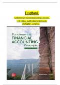 Fundamental Financial Accounting Concepts&comma; 11th Edition TEST BANK by Thomas Edmonds&comma; Verified Chapters 1 - 13&comma; Complete Newest Version