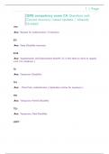 QME competency exam CA Questions and  Correct Answers&sol; Latest Update &sol; Already  Graded
