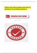  NU664C Study Guide for Midterm Exam 2025 50&plus; QUESTION AND ANSWERS GRADED A&plus;&period;