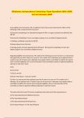 Oklahoma Jurisprudence Exam Questions With 100&percnt; Correct Answers  Latest 2025