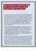 ANS 319 Exam 2 Questions With 100- Verified Answers Latest Versions 2025 Top rated A&plus;