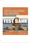  Test Bank - Psychiatric Nursing Contemporary Practice&lpar;6th Edition by Boyd&rpar;&period;All 43 chapters covered with complete solution ISBN&colon;9781451192438 LATEST UPDATE&excl;&excl;&excl;&excl;