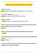 CSIA Exam Study Questions Fully Solved Latest Update 2025