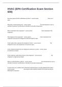 HVAC &lpar;EPA Certification Exam Section 608&rpar; Questions With Multiple Choices Questions With Correct Answers&period;