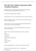 PSY 657 Test 1 Midterm Questions With Complete Solutions&period;