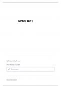 NFDN 1001 &lpar;UNIT 7-10&rpar; QUESTIONS AND VERIFIED ANSWERS