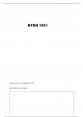 NFDN 1001 SLOS UNITS 1-6 QUESTIONS AND VERIFIED ANSWERS