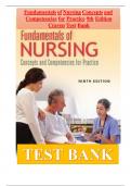Test Bank - Fundamentals of Nursing Concepts and Competencies for Practice &comma;9th Edition by Ruth F Craven &comma; Constance Hirnle &comma; Christine Henshaw &vert; Chapter 1 - 43 &vert; All Chapters