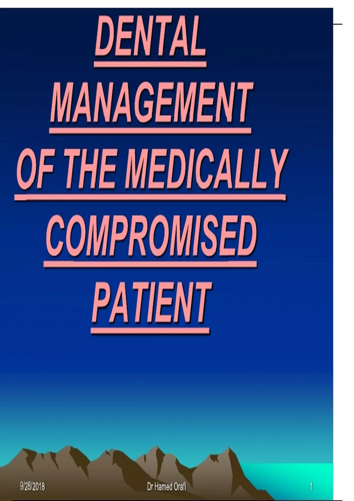 TEST BANK For Little and Falace's Dental Management of the Medically ...