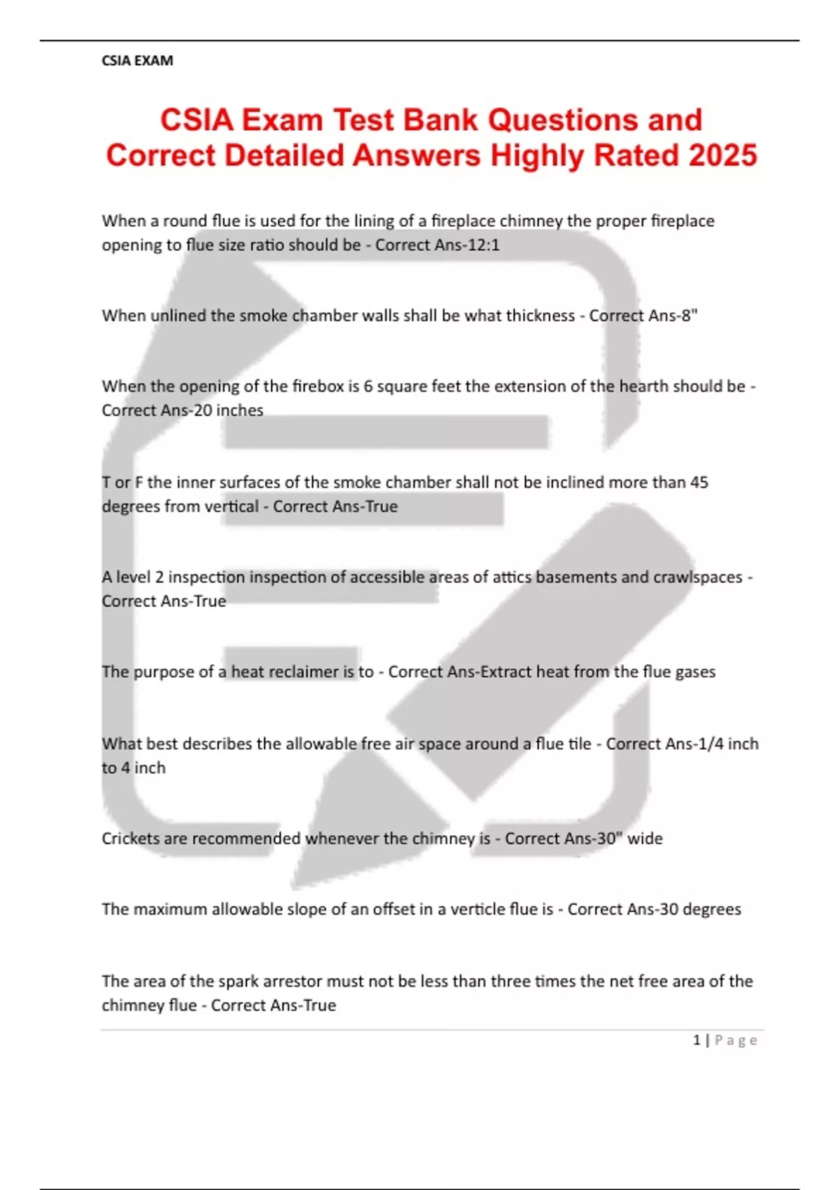 CSIA Exam Test Bank Questions and Correct Detailed Answers Highly Rated ...