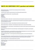 OFFER&excl;&excl;&excl;OFFER&excl;&excl; package  deal for Marketing 201 BYU   exams   with complete rationales 100&percnt; pass