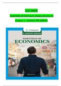  TEST BANK Essentials of Econ by N&period; Gregory Mankiw All Chapters 1 - 24omics 9th edition &emsp;