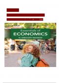 Test Bank for Essentials of Economics 10th Edition