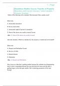 Donaldson Realtor Course&colon; Transfer of Property  Questions and Correct Answers&sol; Latest Update &sol;  Already Graded