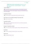 NHI Final exam study guide Questions and  Correct Answers&sol; Latest Update &sol; Already  Graded