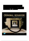 Testbank criminal behavior a psychological approach 11e bartol