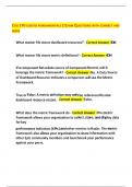COG 170 COGITO FUNDAMENTALS 2 EXAM QUESTIONS WITH CORRECT ANSWERS 