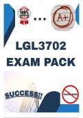 LGL3702 EXAM PACK 2025 [LATEST QUESTIONS AND ANSWERS]