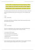 U&period;S&period; Forces Drivers Training Program for Europe Final Exam 2 REAL  EXAM  COMPLETE QUESTIONS WITH 100&percnt; RATED CORRECT ANSWERS 2025 LATEST UPDATED 100&percnt; &lpar;ACCURATE &rpar; GET A&plus;&excl;&excl;