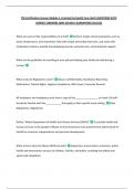 PSS Certification Course&colon; Module 1- Entering the Health Care Field&vert; QUESTIONS WITH  CORRECT ANSWERS 100&percnt; SOLVED&vert; GUARANTEED SUCCESS