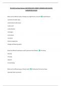 PSS 2343 Final Exam Review&vert; QUESTIONS WITH CORRECT ANSWERS 100&percnt; SOLVED&vert;  GUARANTEED SUCCESS