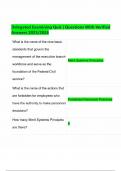 Delegated Examining Quiz &vert; Questions With Verified Answers 2025&sol;2026