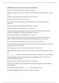 CALFIRE Exam Questions with Correct Answers Latest Update 2025