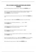 PSYC 175 EXAM 2 QUIZZES QUESTIONS AND VERIFIED ANSWERS